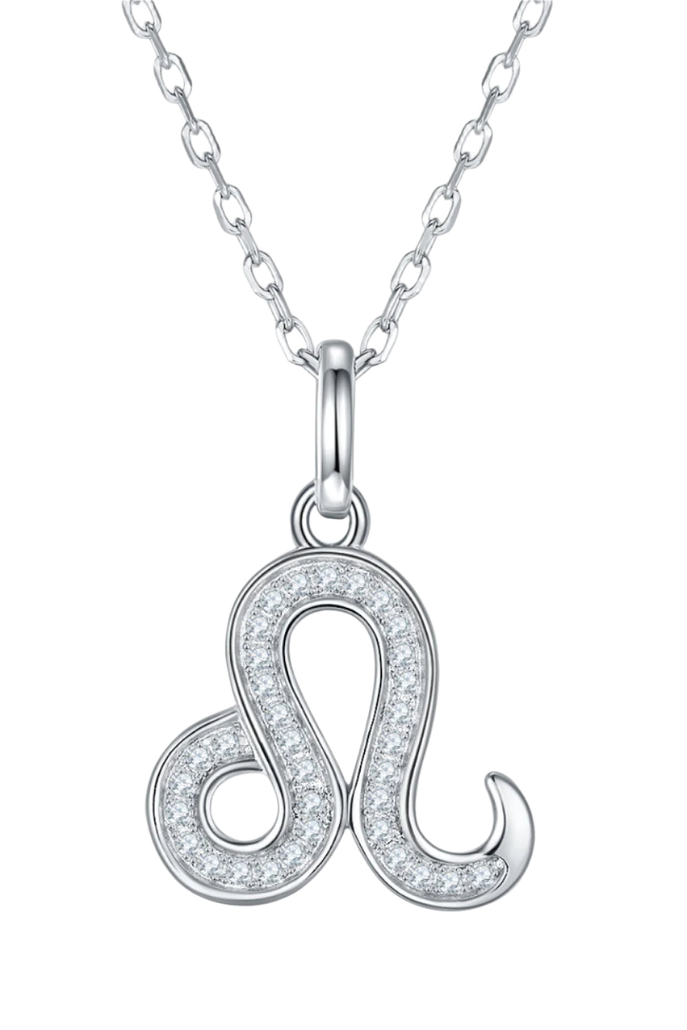 Leo Moissanite Constellation Pendant Necklace