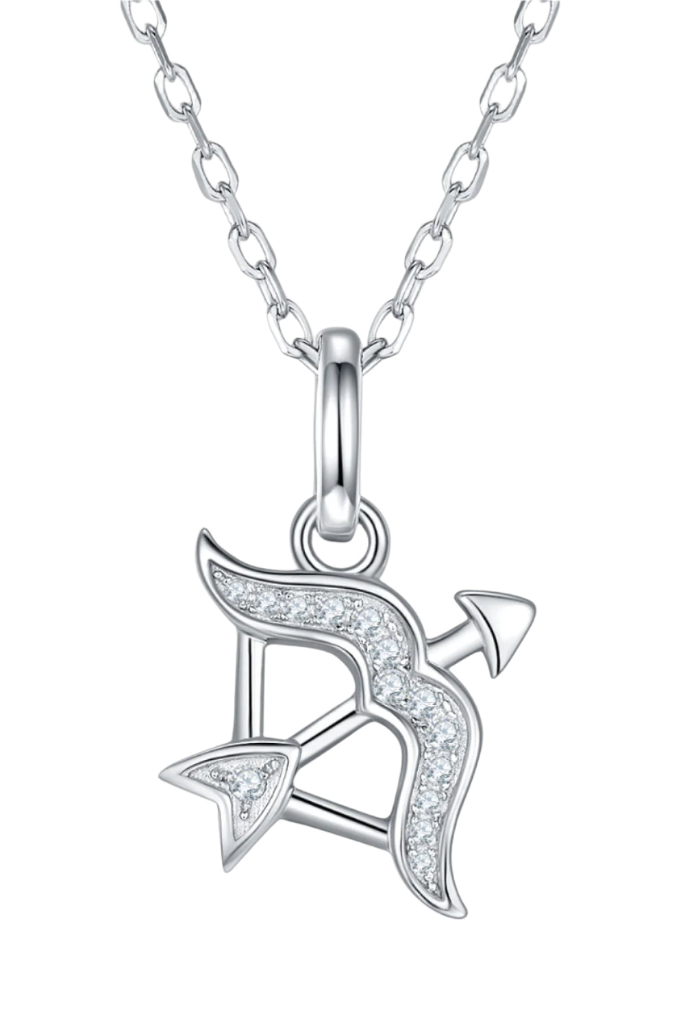 Sagittarius Moissanite Constellation Pendant Necklace