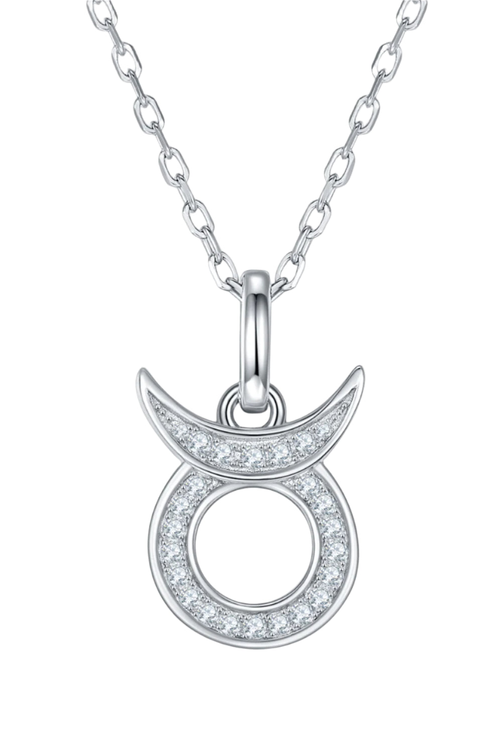 Taurus Moissanite Constellation Pendant Necklace