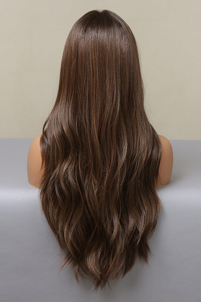 Brunette Long Wavy Wig 26"