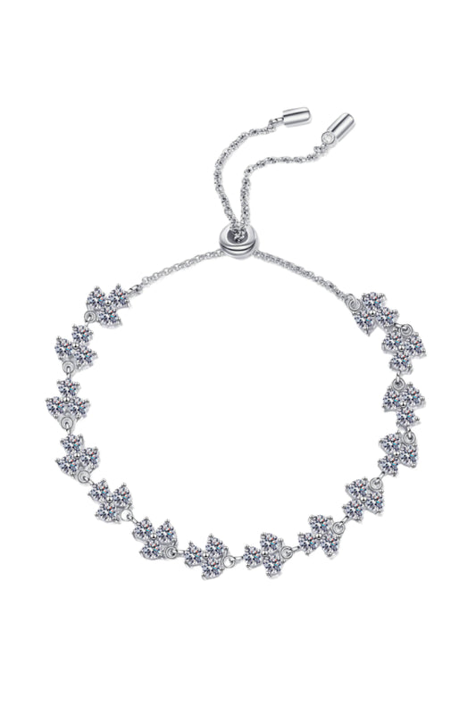 Adjustable Moissanite Bracelet