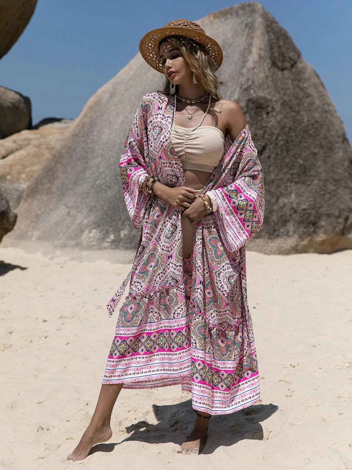 Printed Open Front Cover Up