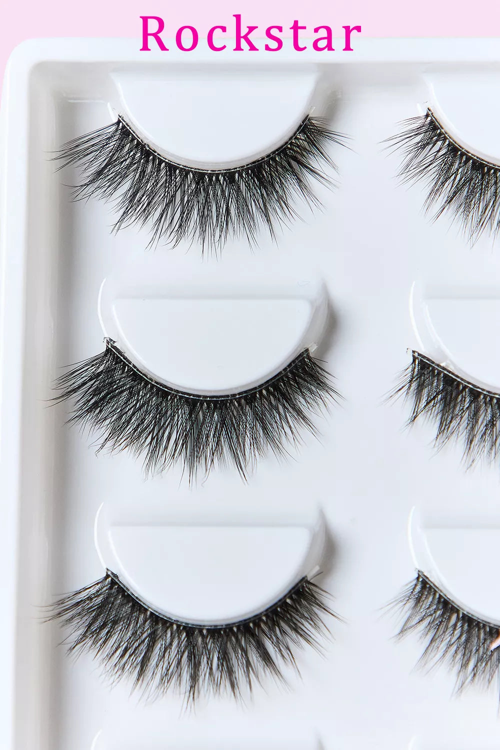 SO PINK BEAUTY Faux Mink Eyelashes Variety Pack 5 Pairs