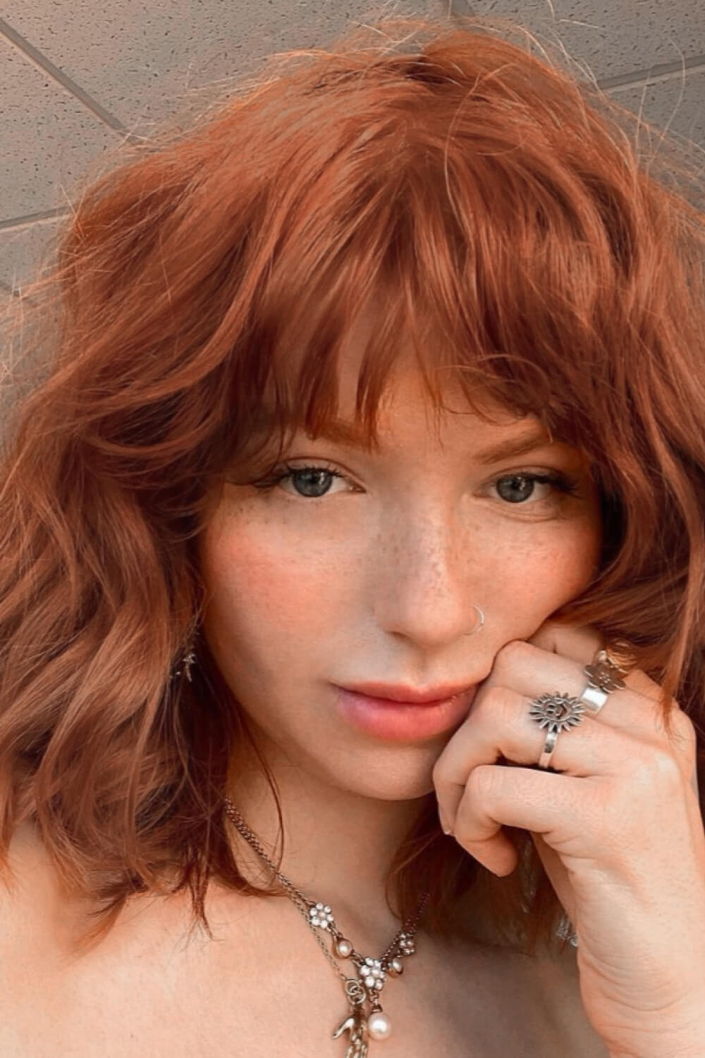Ochre Bobo Wave Synthetic Wigs 12''