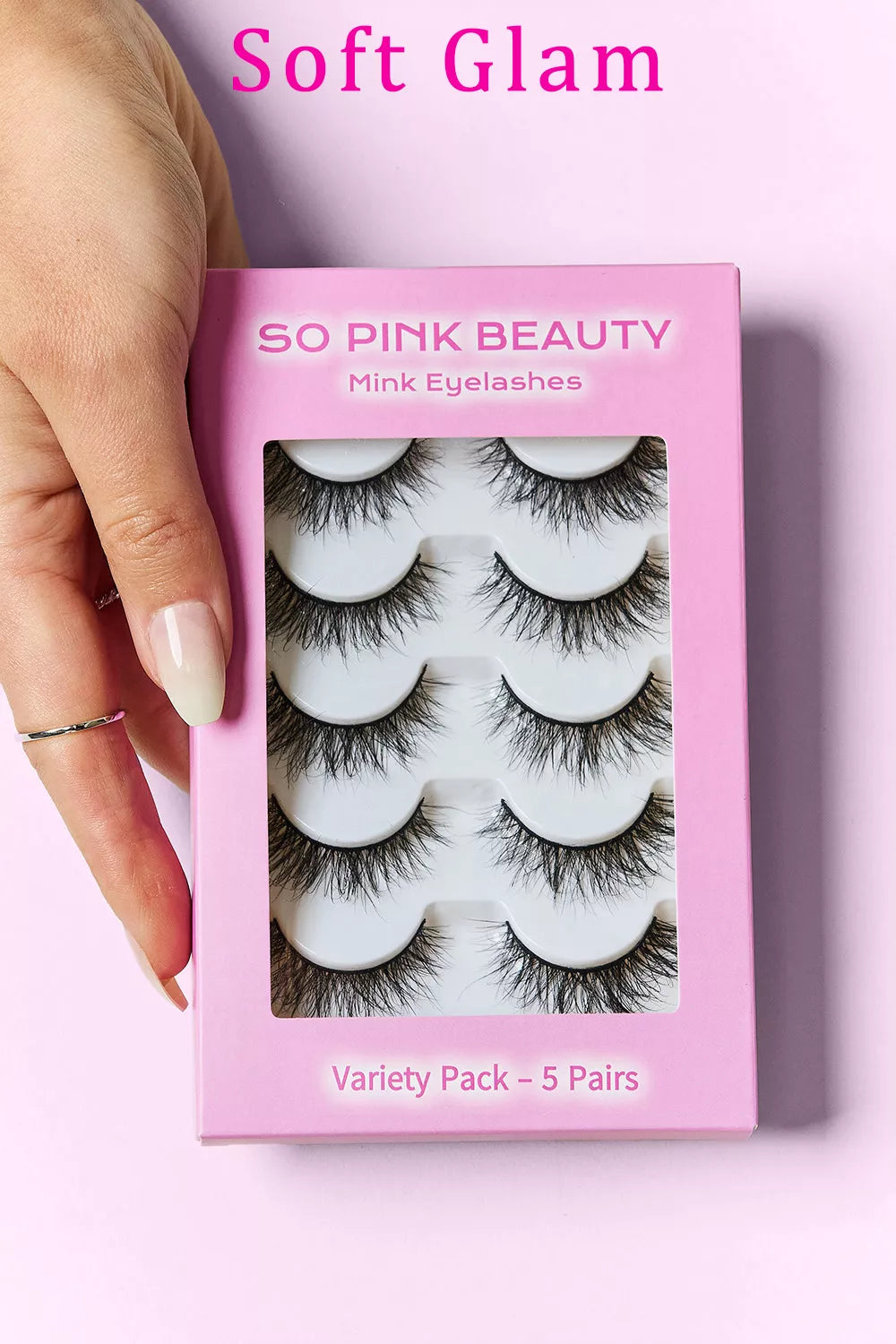 Soft Glam SO PINK BEAUTY Mink Eyelashes 