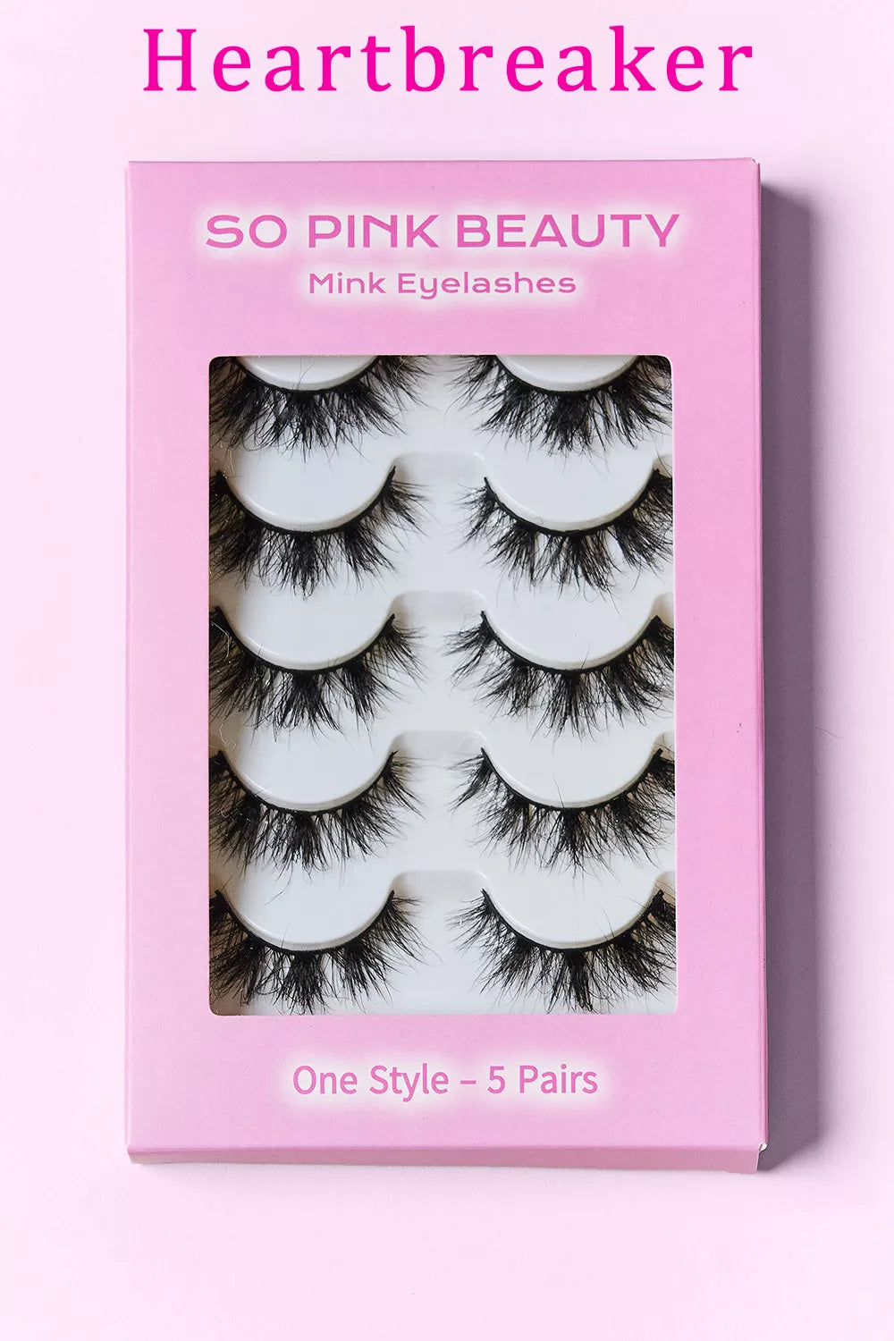 Heartbreaker SO PINK BEAUTY Mink Eyelashes 