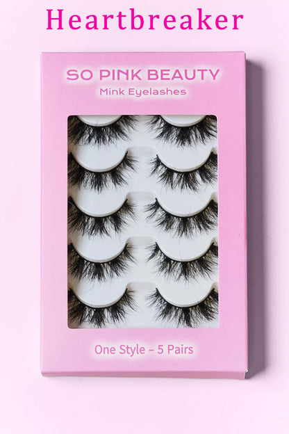 Heartbreaker SO PINK BEAUTY Mink Eyelashes 