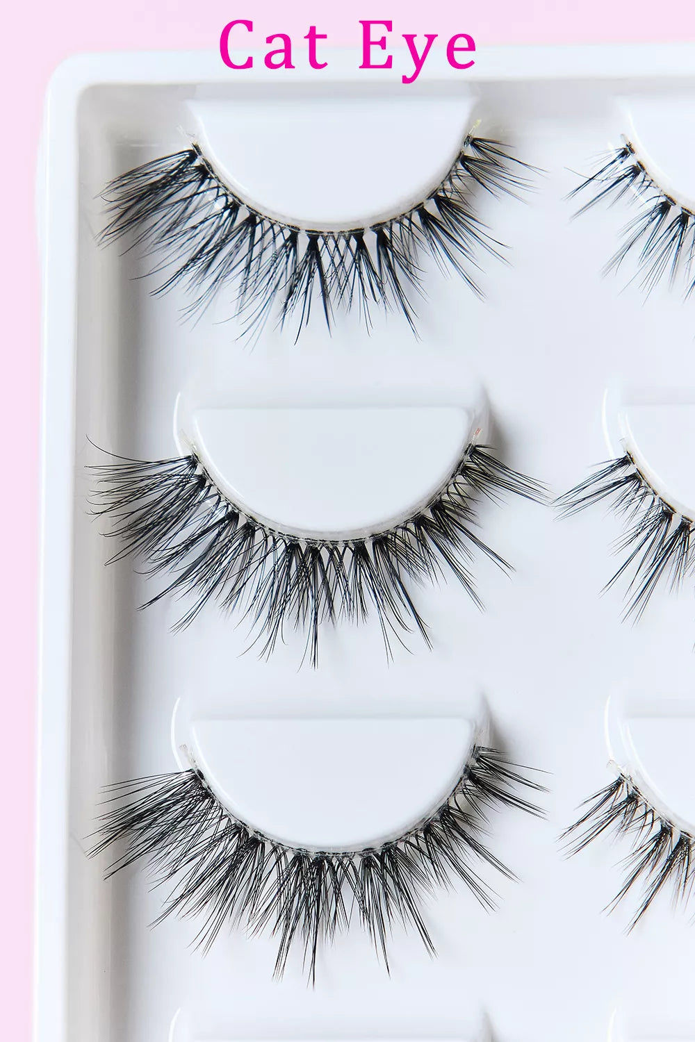 SO PINK BEAUTY Faux Mink Eyelashes Variety Pack 5 Pairs