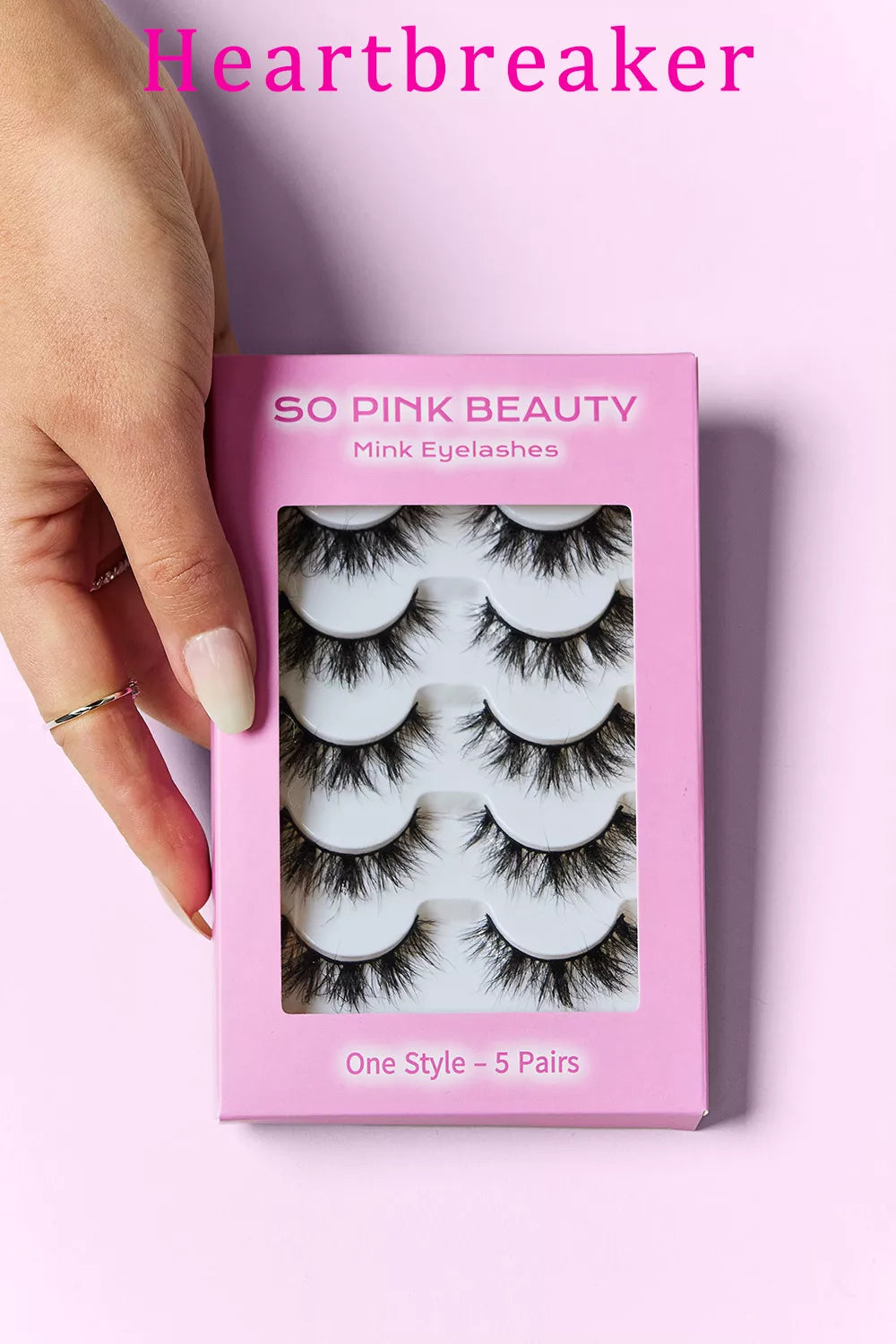 Heartbreaker SO PINK BEAUTY Mink Eyelashes 