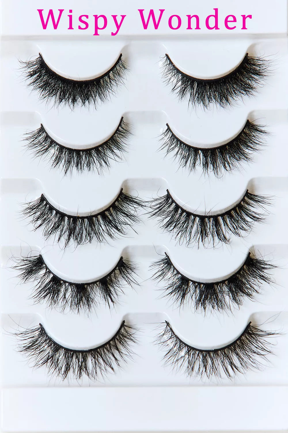 SO PINK BEAUTY Wispy Wonder Mink Eyelashes
