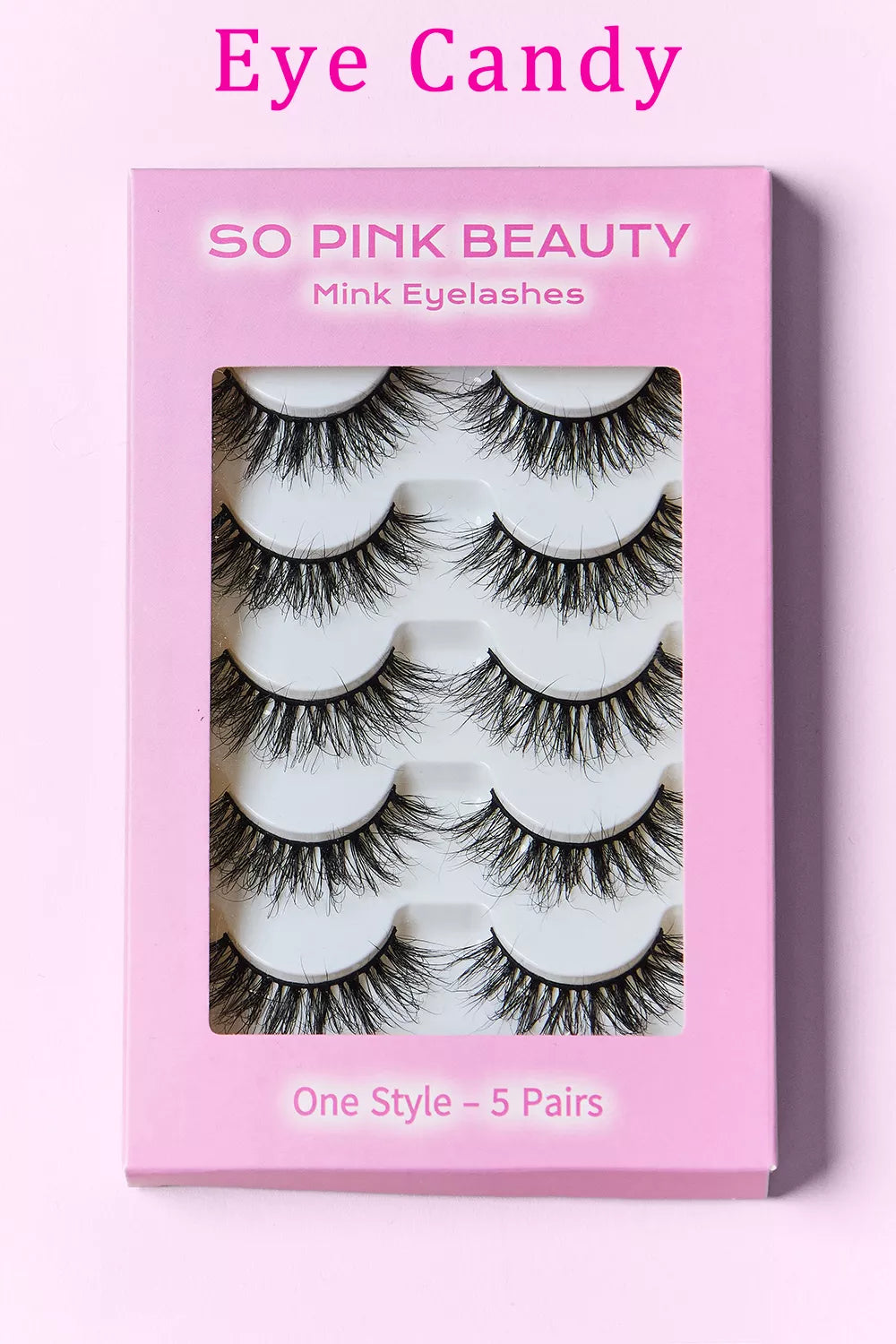 Eye Candy SO PINK BEAUTY Mink Eyelashes 