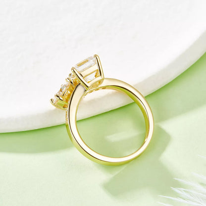 3 Carat Moissanite 925 Sterling Silver Ring